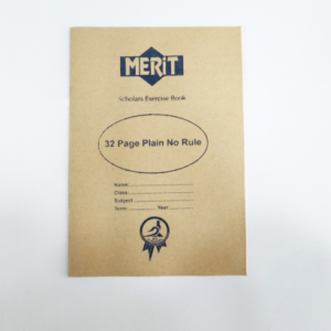 A4 : 32 Page Exercise Book